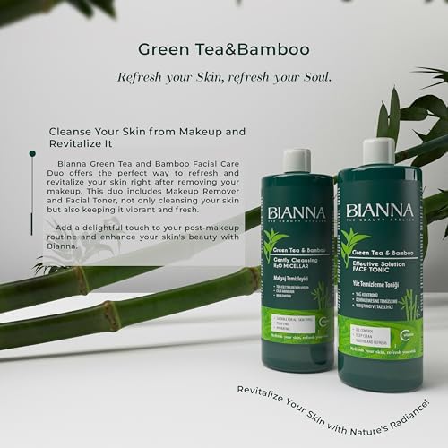 Tonik C Vitaminli Bambulu ve Yeşil Çaylı Yüz Temizleme Toniği - 400ml