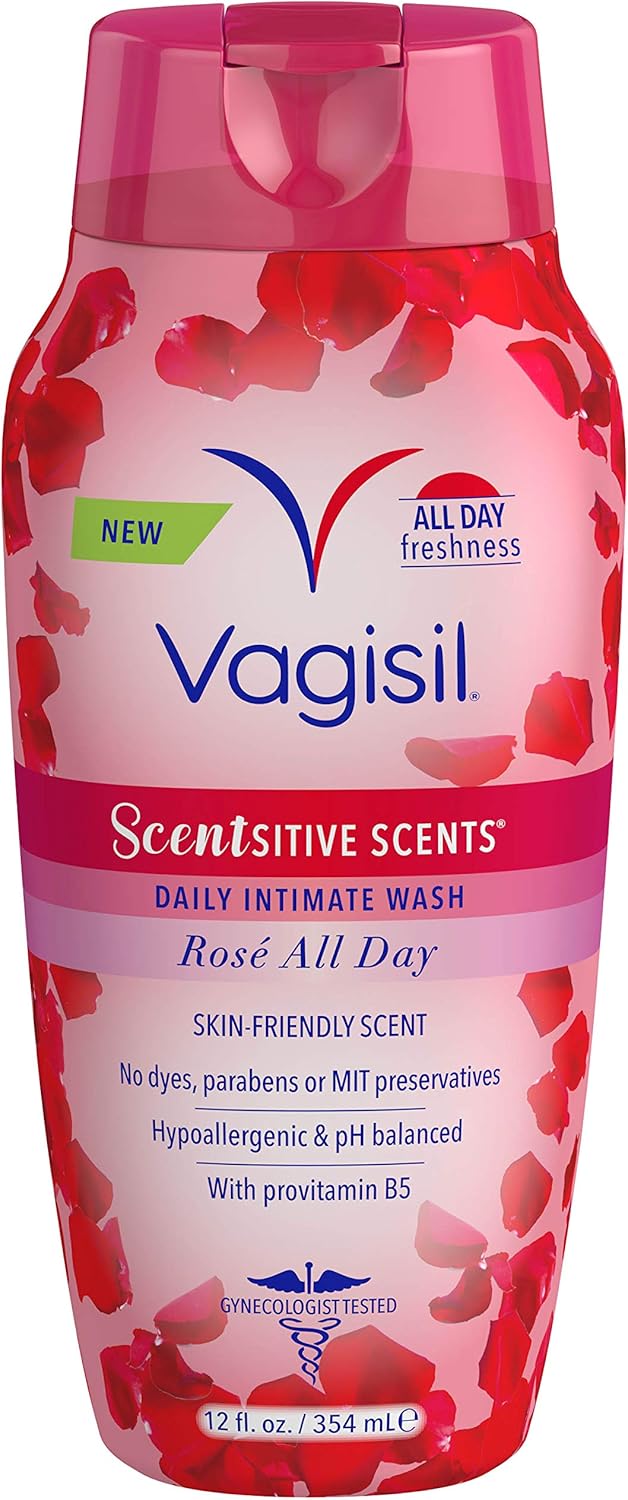 Alternative view of Vagisil Kadın Hijyen Yıkama Jeli, Rose All Day, pH Dengeli, 12 oz