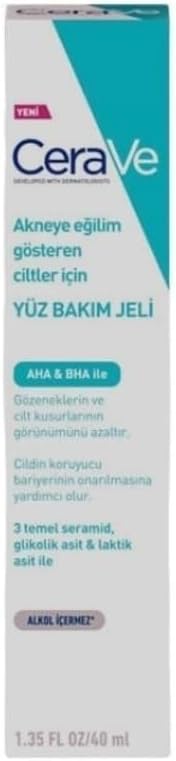 Alternative view of Akneye Eğilimli Cilter Için Yüz Bakım Jeli 40 Ml