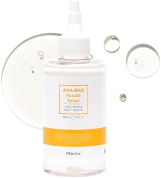Alternative view of BibimCos Yüz Toniği AHA-BHA Peeling ve Arındırıcı Tonik, Pürüzsüz, Işıltılı Ciltler İçin Nazik Cilt Bakımı, Sebum Dengesini Korur, 200 ml
