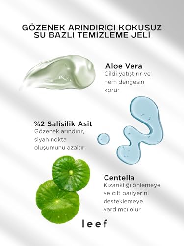 Alternative view of Clean and Cleanser Su Bazlı Yüz Temizleyici Jel | Salisilik Asitli | Gözenek Temizleyici | Sebum Dengeleyici | Aloe ve Bitki Özlü | 100 mL