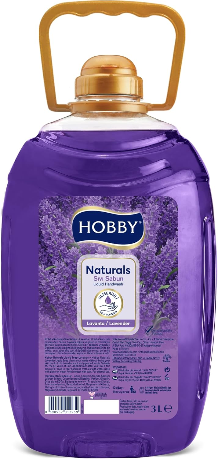 Sıvı Sabun Naturel Lavanta 3000 Ml