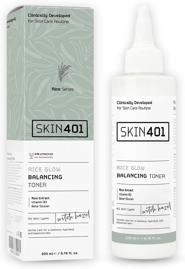 Alternative view of SKIN401 Pirinç Özlü Aydınlatıcı Dengeleyici Tonik 200ml