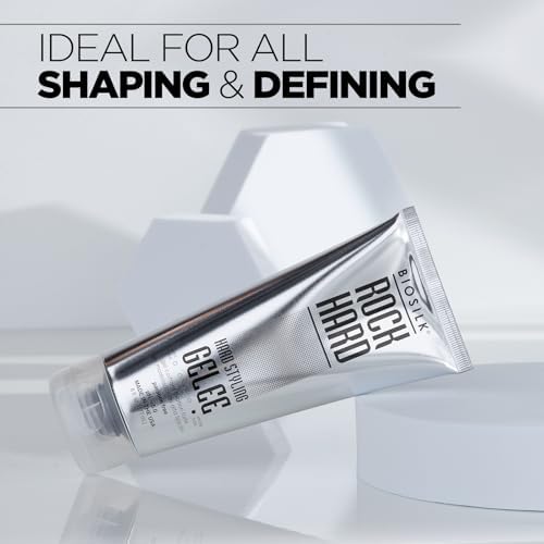 Alternative view of BioSilk Rock Hard Gel, Firm-Hold Hair Gel For Long-Lasting Styles, Sulfate, Paraben, & Cruelty-, 6 Oz
