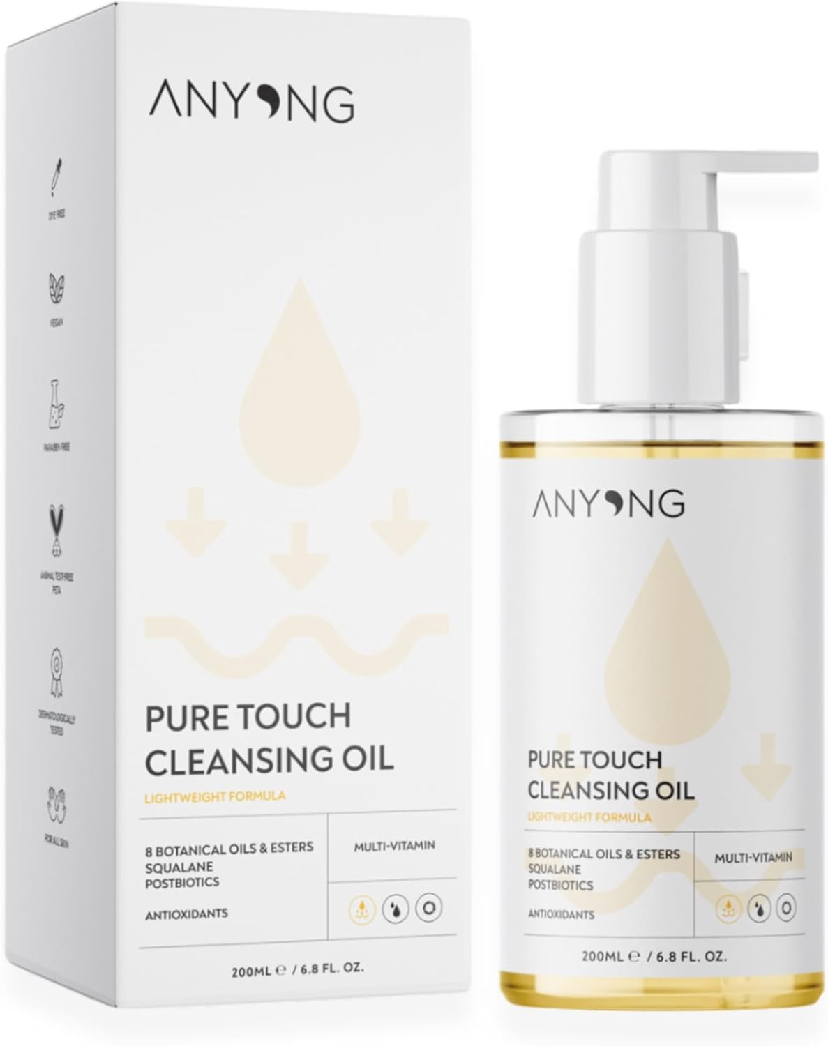 Alternative view of Anyong Cilt Temizleme Yağı - Yüz Ve Vücut Için Yağ Bazlı Temizleyici 200 ml