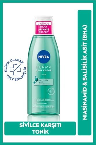 Alternative view of Derma Skin Clear Sivilce Karşıtı Yüz Temizleme Jeli 150 ml ve Tonik 200 ml, Bez Çanta Hediye