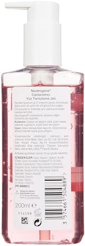 Alternative view of neutrogena canlandırıcı yüz yikama jeli (200 ml) (2 paketi)