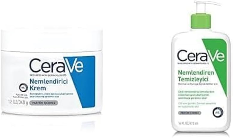 Cerave 340gr Kavanoz + Nemlendiren Temizleyici