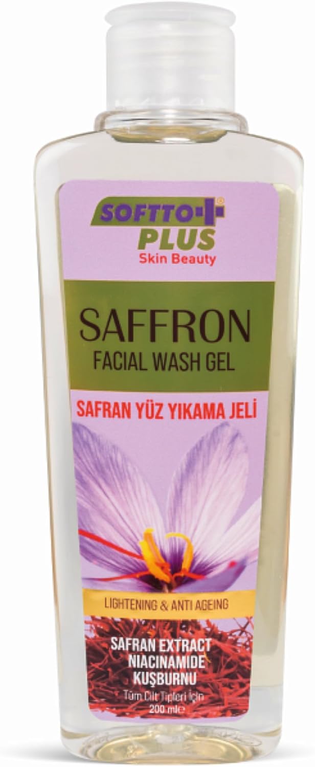 Softto Plus Safran Yüz Yıkama Jeli 200 Ml
