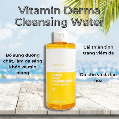 Vitamin Kompleksi İçeren Makyaj Temizleme Suyu Lebelage Vitamin Derma Cleanser Water