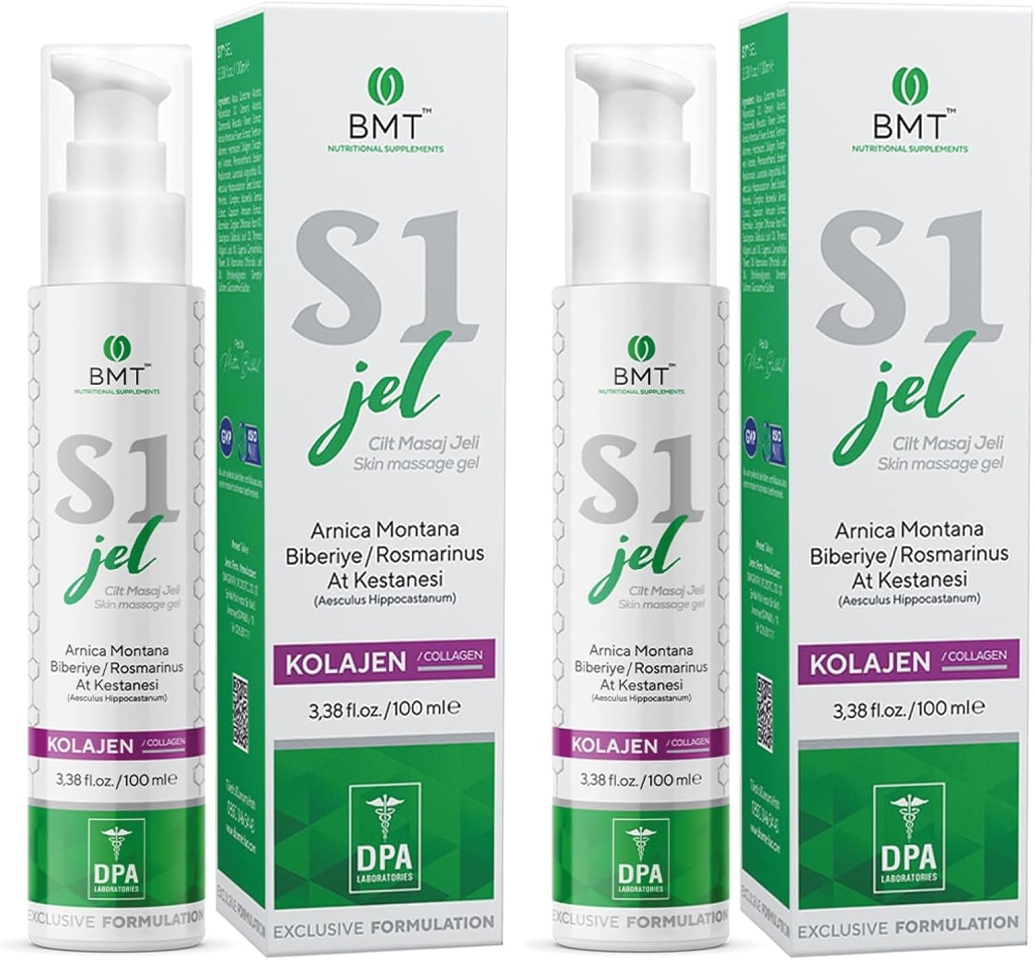 Alternative view of BMT S1 Jel 100 ml (2 paketi)