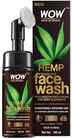 Alternative view of WOW Skin HEMP Yüz Temizleme Köpüğü-Güçlendirici Yenileyici Canlandırıcı Yüzde Doksan Sekiz Doğal İçerik 150ml