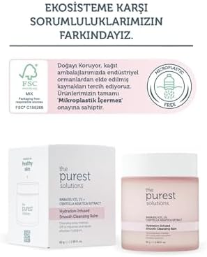 Alternative view of The Purest Solutions Hassas Ve Kuru Ciltler Için Nem Ve Antioksidan İçerikli Temizleyici Balm 85 Gr