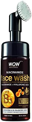 Alternative view of WOW Skin Niacinamide Yüz Temizleme Köpüğü ve Dahili Fırçalı-Lekeler, Yağ Kontrolü, Akne Yüzde Doksan Yedi, Doğal İçerik 150ml