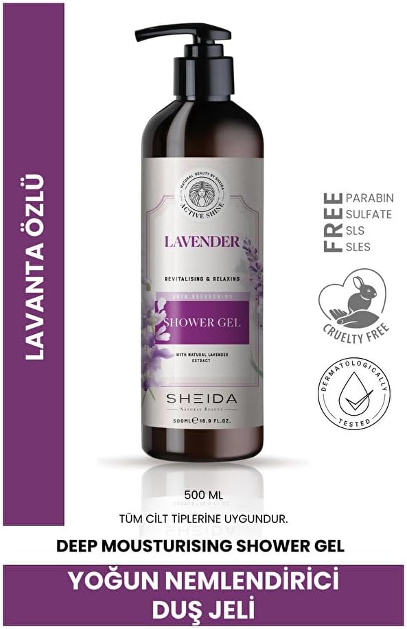 Yenileyici Ve Rahatlatıcı Duş Jeli Lavanta 500ml