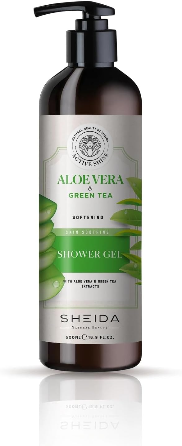 Yumuşatıcı Duş Jeli Aloe Ve Yeşil Çay Özlü 500ml