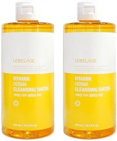 Vitamin Kompleksi İçeren Makyaj Temizleme Suyu Lebelage Vitamin Derma Cleanser Water (2 paketi)