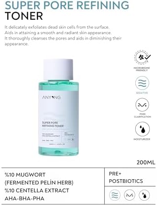 Alternative view of Anyong Gözenek Sıkılaştırıcı, Akne Karşıtı, Arındırıcı Tonik 200 ml (AHA & Salisilik Asit & PHA)