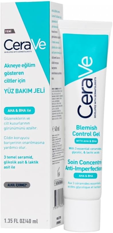 Alternative view of Cerave Aha/Bha Akneli Ciltler İçin Yüz Bakım Jeli 40 ml