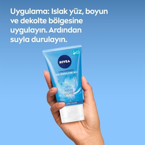 Alternative view of Canlandırıcı Yüz Temizleme Jeli, 150 ml, Saf Su ve Çiçeği ile Etkili Yüz Temizleyici